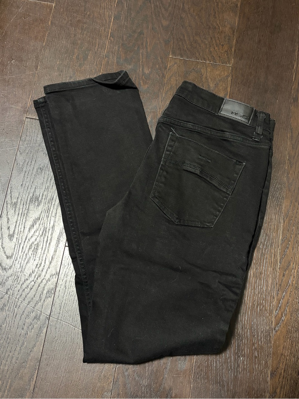 RSQ Men's Slim Black Jeans